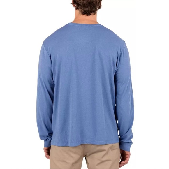 Hurley Men’s Everyday Naturals Long Sleeve T-Shirt – Size XL – NEW With Tags - Picture 2 of 4